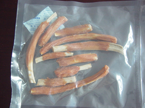 Chicken jerky with rib