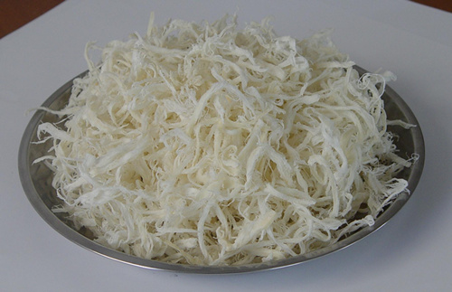 Dried squid slice