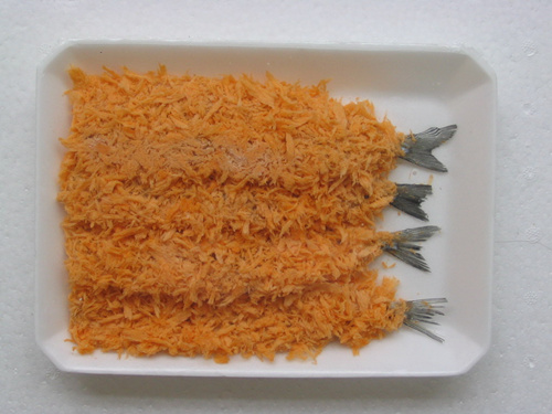 Needle fish breaded
