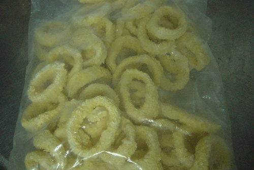 Squid breaded